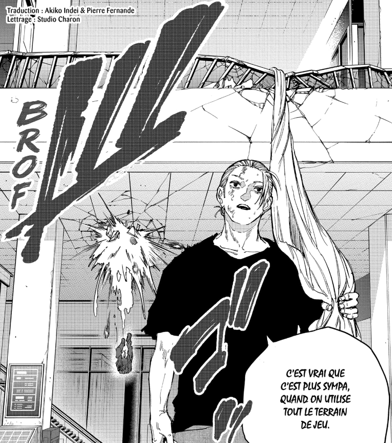 Izutooo's tweet photo. #SDSpoilers #SD110 Sakamoto a fini le combat comme d'hab mais Rion, Nagumo et même Uzuki ont bien aidé, par contre j'ai pas compris pourquoil il s'est juste placé sur sa trajectoire 🤔 https://t.co/TjBirw24t3