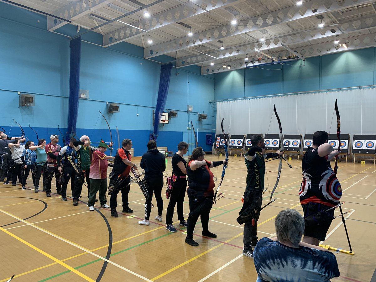 IanSharpe72's tweet photo. Congratulations to everyone who took part in today’s Leicestershire and Rutland’s County Archery Association’s Indoor Championships. 100+ archers had a great day. @midlandsrdo @archerygb https://t.co/6Rd7LOZz9D