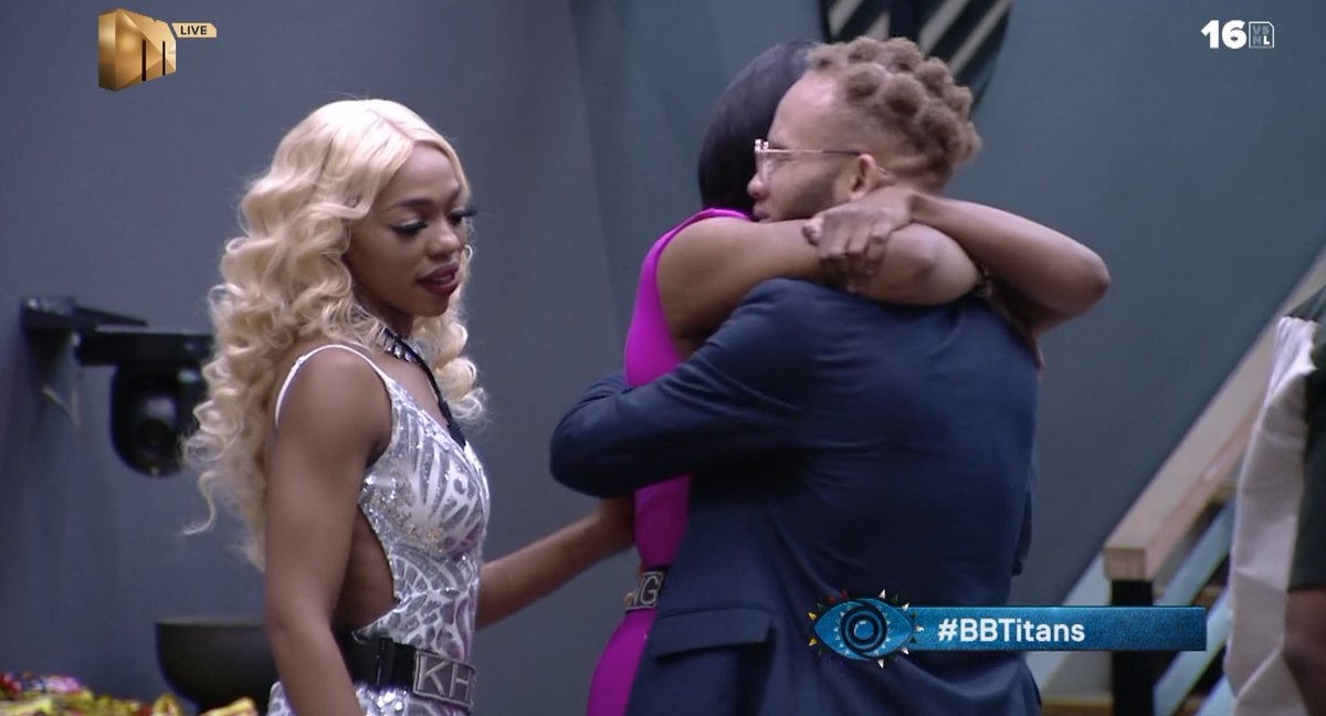 BigBroAfrica's tweet photo. Wow! Ebubu will be joining Ipeleng in the #BBTitans finale! What do you guys think? Drop your opinions in the comments. https://t.co/RlgIUiFsiD