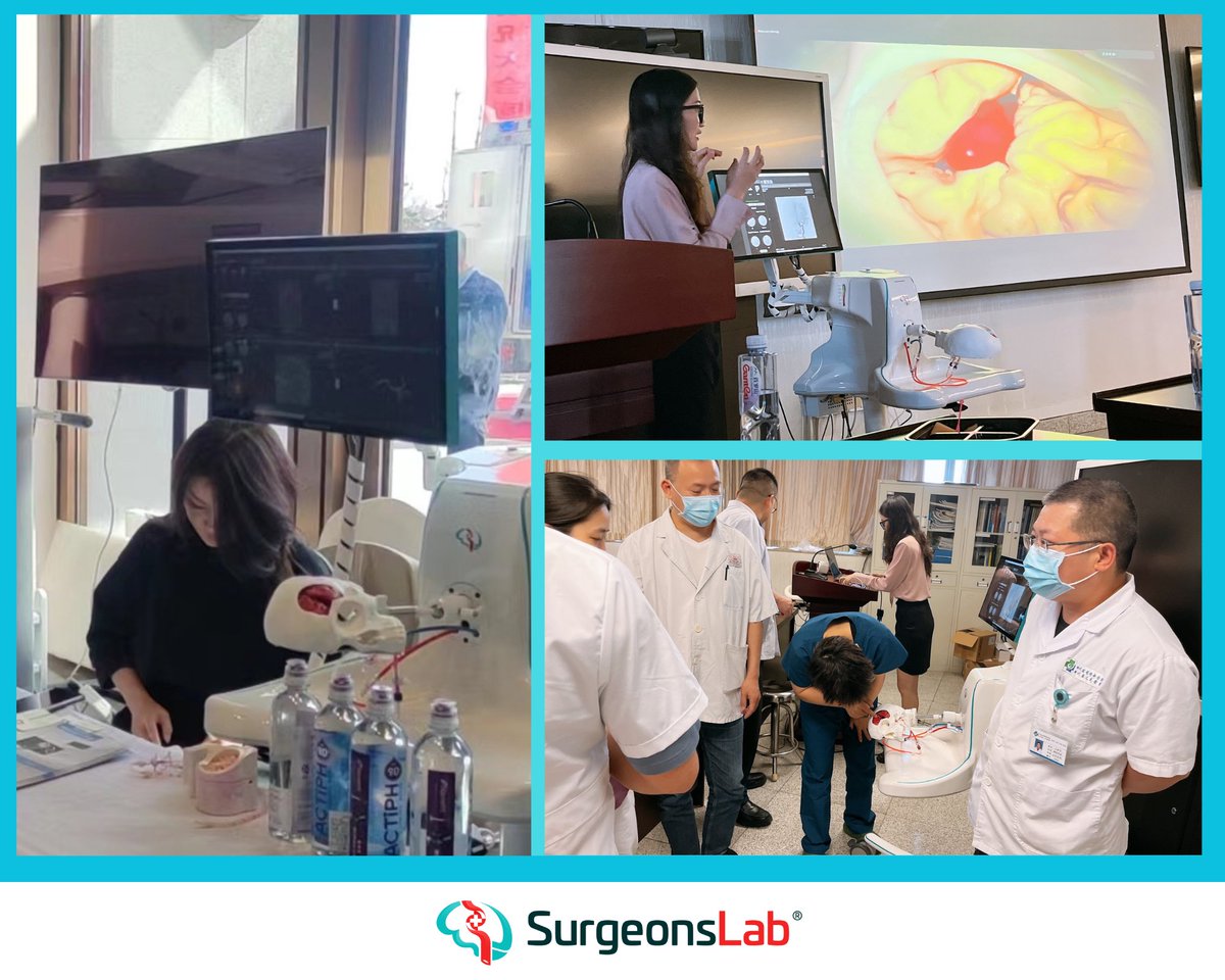 SurgeonsLab's tweet photo. The @SurgeonsLabNeurousurgical simulators were presented this year at the Annual Neurosurgery Congress of Shanxi Province, China, on March 10,11, 2023. 
#ChineseNeuroscienceSociety #Chineseneurosurgerysociety #china #hospitals #training #chinamarket #chinabusiness #chinamarketing https://t.co/9ivOUk44GM