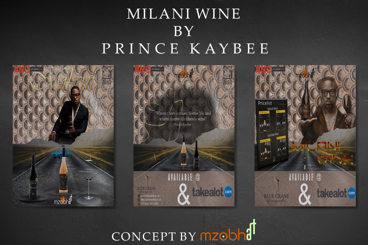 #BearingsCyder x #MilaniWine concept by #MzobhART🎨🖌️

@DJTira / @_bearingscyder | @PrinceKaybee_SA 

#GraphicDesign #GraphicDesigner #M3🍵 #AdvertPoster #SocialMediaPoster #socialmediamarketing #Advertising #advertisehere #advertisement