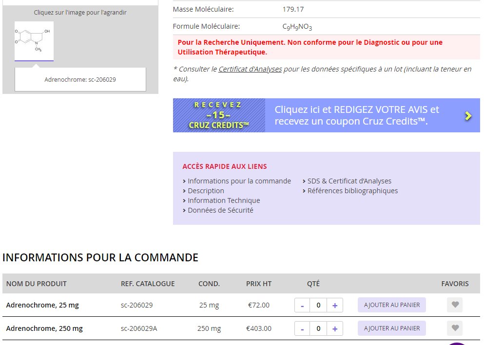 tataiwicked's tweet photo. Vous voulez la jeunesse éternelle ?
Achetez votre #adrenochrome en ligne !
Spoiler : ça fait pas rajeunir ! Même pas en rêve.
Tu parles d'un scoop. G Fauré a du abuser des produits qu'il vendait.
#pedosataniste #debilosphere
https://t.co/39p0x2jwgd https://t.co/ywLY0jju6u