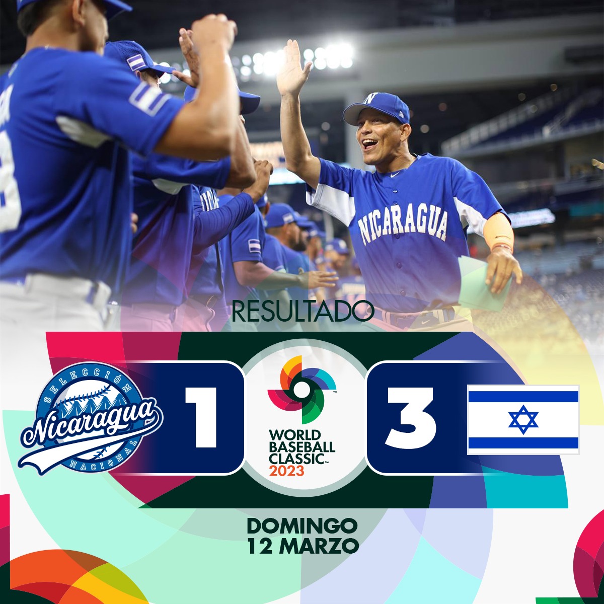 selebeisbolnic's tweet photo. #NicaraguaEnElClasico 🏟

¡Lo dimos todo en el terreno de juego! 🇳🇮

Jugamos con el alma y el corazón, somos un equipo, una familia, una sola nación 🙌🏻

Seguiremos trabajando y luchando en cada partido.

#WBCNicaragua #WBCbaseball #Nicaragua https://t.co/l9b4klmtGr