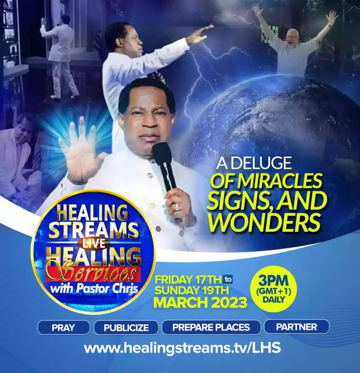 A weekend of bliss, expression of God's love and miracles.

#Healingstreams