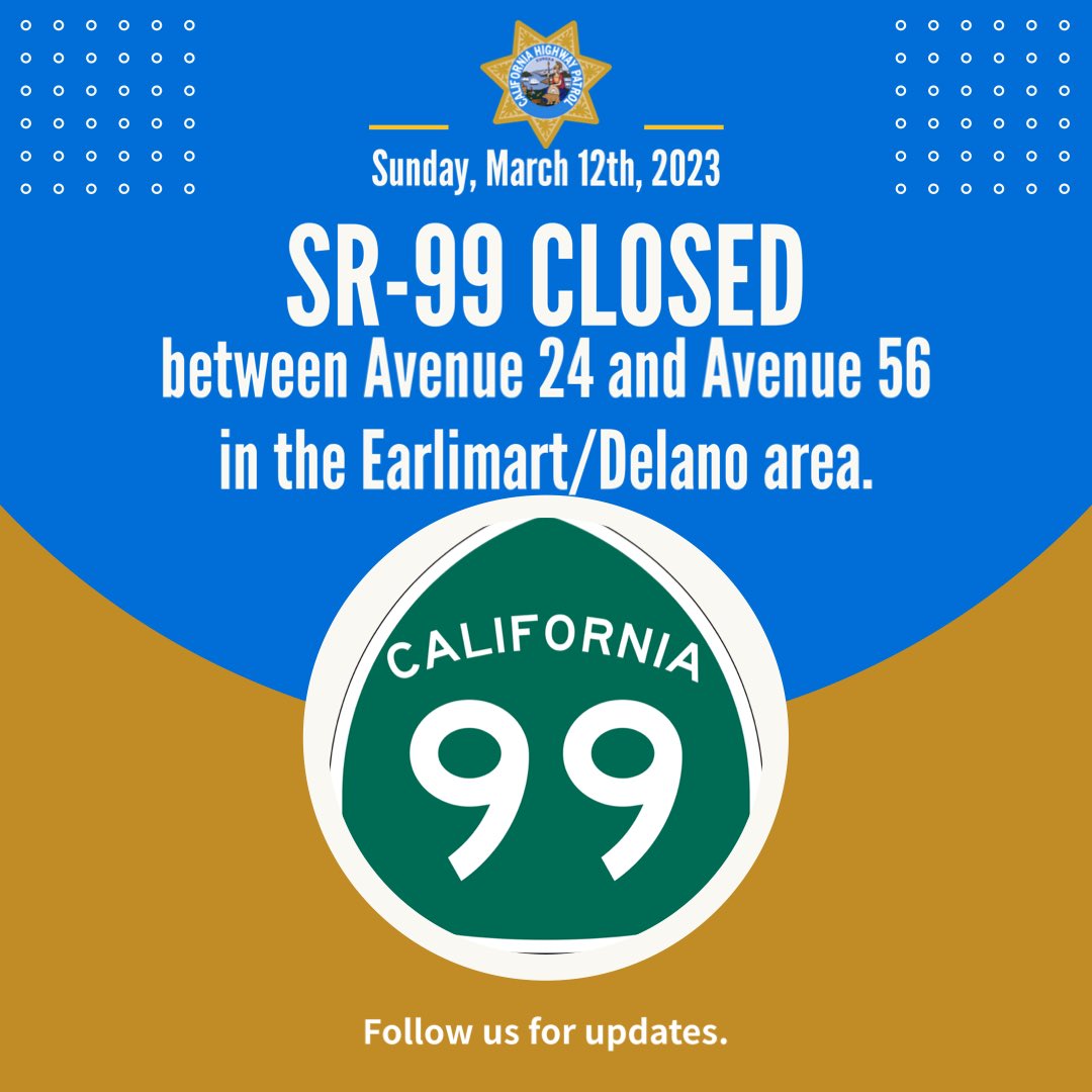SaludHEALTHinfo on Twitter "RT CHPCentralDiv SR99 FULL CLOSURE
