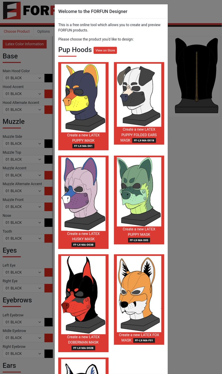 Let's join FORFUN Raffle Prize 🎁
🐶 Win a custom latex puppy mask from <a href="/forfunbangkok/">FORFUN</a>
📍 Just Post a reply of your mask design from forfun.store/designer on this post &amp; follow us &amp; retweet this post 
📢 Drawing will be announce on 31 Mar 2023 on <a href="/PETSUITFORFUN/">PETSUIT ペットスーツ</a>
🤞 Good luck