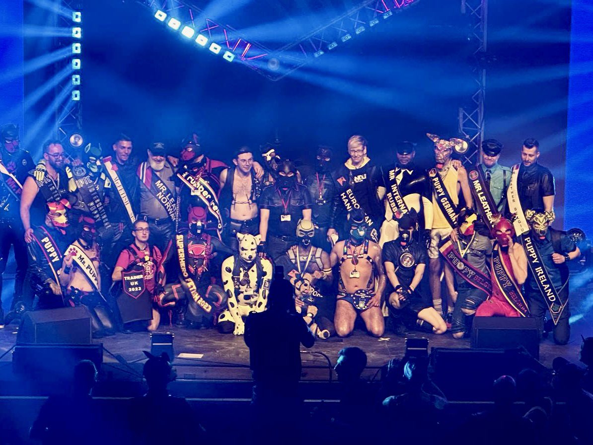 Results are in
<a href="/EuroPAHC/">European Puppy And Handler</a> 2023 <a href="/DarklandsFest/">Beyond Darklands Festival Antwerp 🇧🇪🔞</a> 

2nd Runner Up, <a href="/jimbeam301/">Jimmy 😈🇨🇭</a> 
1st Runner Up, @PupAstonHdlrCed 
and European Puppy 2023 is <a href="/PupKirk/">Pup Kirk 🐺🐾</a> 

2nd Runner Up, <a href="/igamenir/">Igy</a> 
1st Runner Up, <a href="/alpha_Kerberos/">Alpha Kerberos</a> 
and European Handler 2023 is <a href="/CaroPinkman/">Rubbrles Bln (Stupsi)</a>