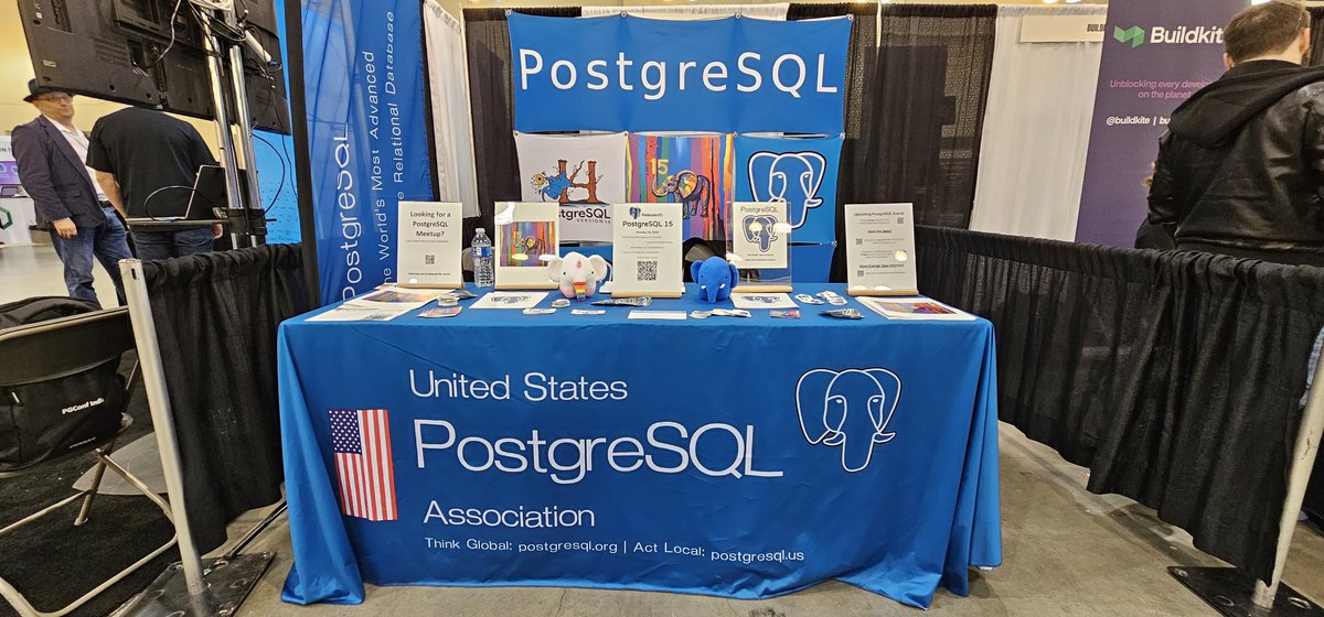 Your most favourite #PostgreSQL person (a.k.a. me 🤣) is at the PostgreSQL booth @ SCaLe! Come and have a chat!

#scale20x