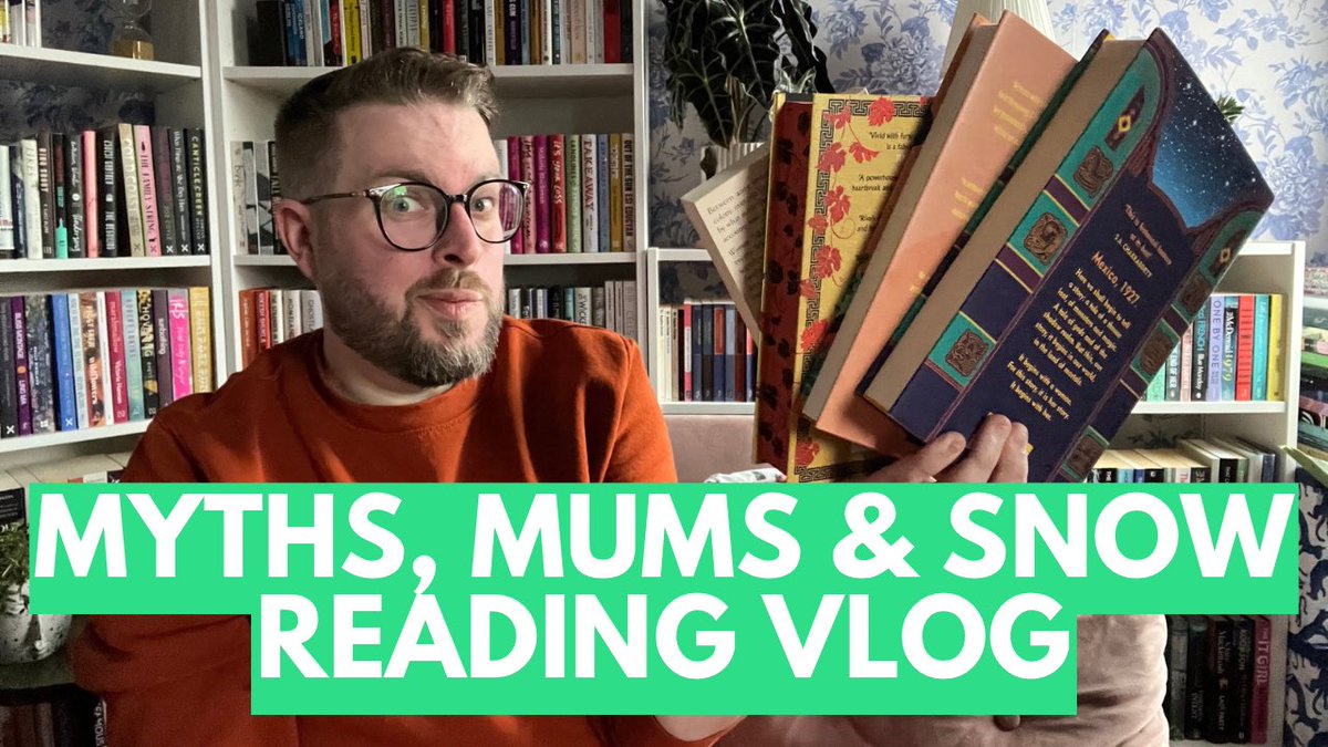New video up on my channel. A #readingvlog containing bookshopping, a visit from my mother, Mildred hating the snow, food with friends and more youtu.be/G0yFULMsn88