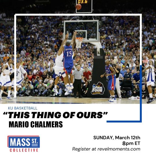 revelmoments's tweet photo. Join @mchalmers15 &amp; @thejalenwilson tonight at 8 ET/7 CT, on “This Thing of Ours”, a live documentary experience after the Tournament Selection Show.
 
Meet the players. Ask the questions.
 
RSVP before it sells out. Get your complimentary ticket here: https://t.co/vCqY70rJ1Q https://t.co/6ww0e6ribT