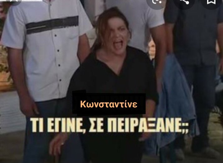 sofia__thess's tweet photo. Όχι τον Βασάλο ρε παιδιά, όχι το είδωλο 
#survivorGR https://t.co/TxS6jKcy6T