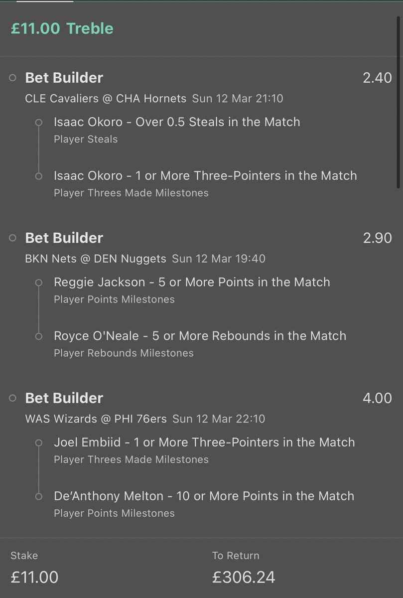 fishbettips's tweet photo. some lovely value in the NBA tonight.  isaac okoro in for some iniuries. reggie averaging over 10 a game and royce has hit 9+ in his last 3. joel loves a good three and final punt at melton is worth it for the value, averaging over 10 on the season.

COME ON NBA!!!! https://t.co/AQ19GDHO8a