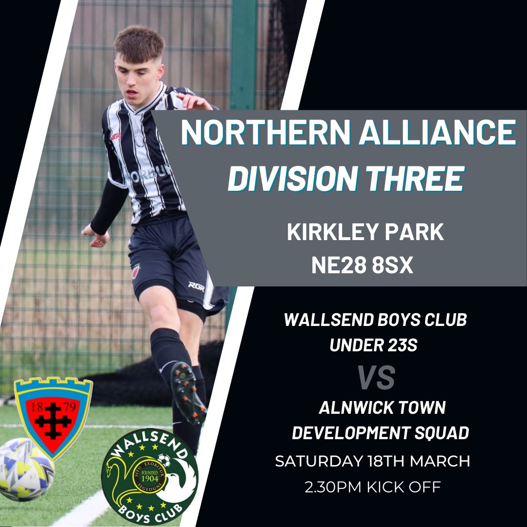DevSquad_ATFC's tweet photo. Next up…

The lads are on the road this weekend, making the trip to @WallsendBCU23 in league action. Both sides have become known for playing a good brand of football and being a good watch. It should be an entertaining one! 

#ATJFC #ATDS #NextUp https://t.co/zUGG6g5Szs