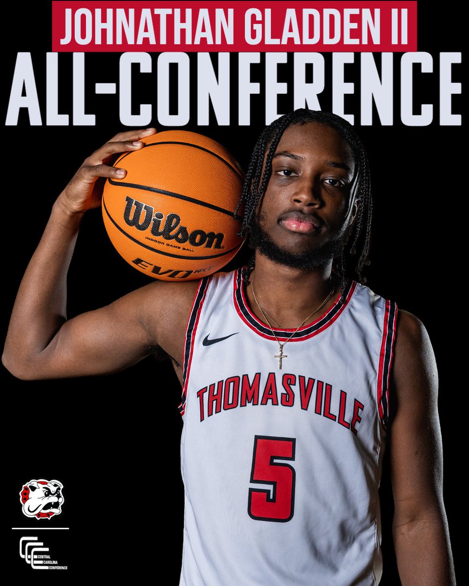 Join us in congratulating Johnathan Gladden for being selected to the All-Conference team for the 2nd year in a row! <a href="/johnathangladd3/">johnathan gladden</a> <a href="/THSAthleticsNC/">Thomasville Bulldog Athletics</a> <a href="/thomasvillehigh/">THS Bulldogs</a> <a href="/tvilletimes/">Thomasville Times</a>