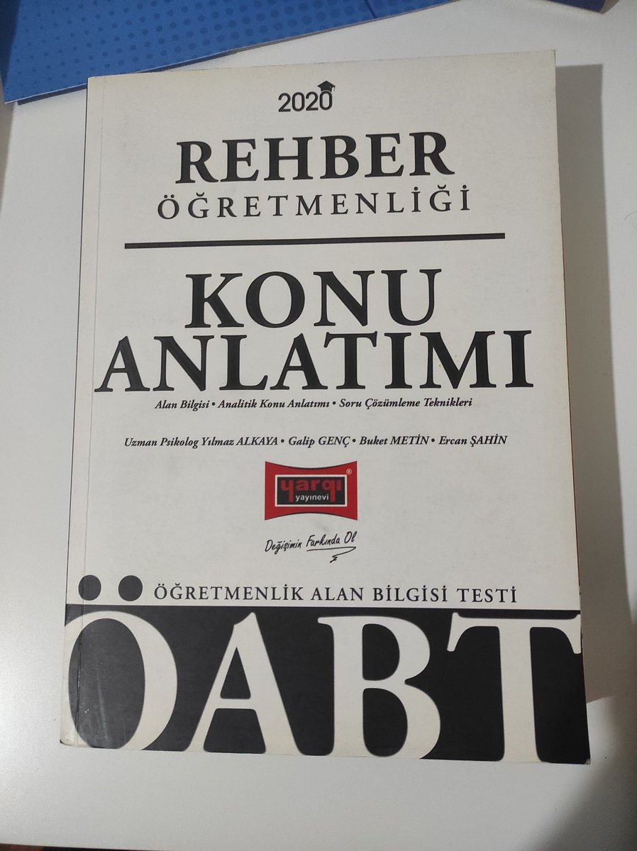 ÖABT PDR kitabı ilk yazan kişiye ücretsiz vereceğim.