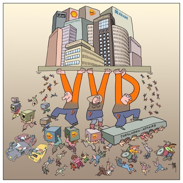 Paulinebvr's tweet photo. Na 13 jaar Rutte is echter wel duidelijk wie er wint en verliest in dit land. Terwijl alle prijzen stijgen en lonen achterblijven maken de grootste bedrijven recordwinsten. Na 13 jaar Rutte is het meeste nieuwe werk onderbetaald flexwerk. #LaatZeNietWinnen. https://t.co/b7jSItS28S