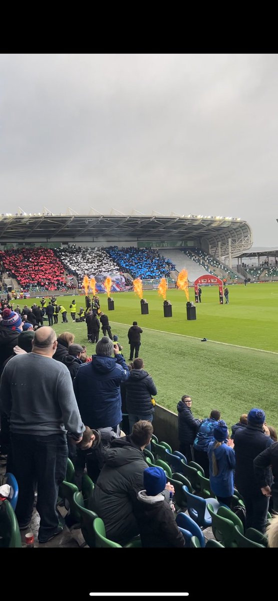 Great day out wee man loved it ⚽️ great to see for the Irish league stadium packed out 👏 #BetMcLeanCup