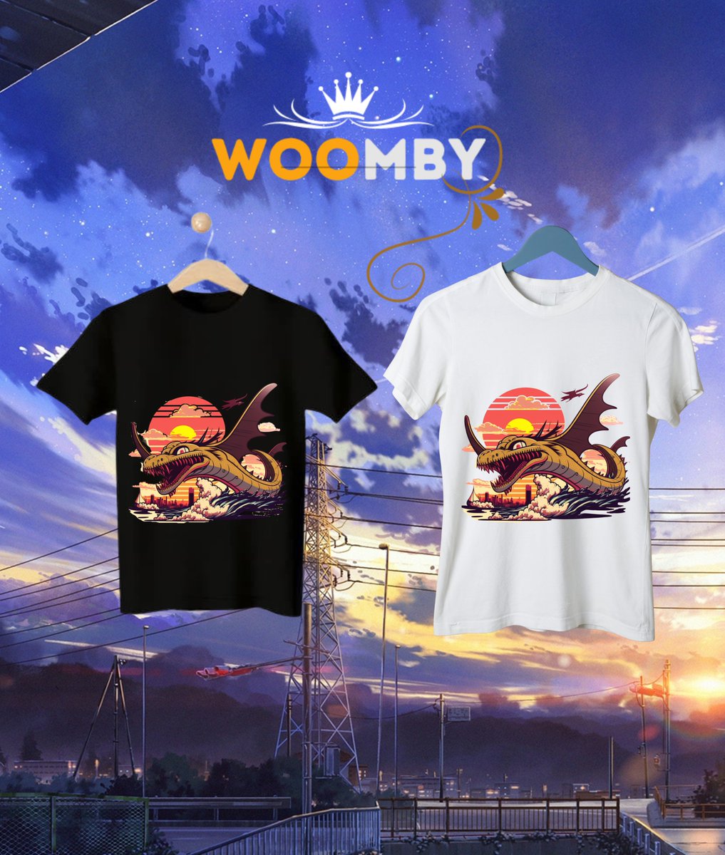 Woomby_'s tweet photo. The Unstoppable Dragon of the Sea with Sunset and Waves.
Get Yours Today: https://t.co/BSjJxhY1am
Tags: 
#redbubble #illustration #design #Dragonflight #Dragon #sunset #Japan #illustrationart #tshirtdesign #tshirtprinting #CartoonArt #Illustrator #nootbook #phonecases #sticker https://t.co/Cw4sjAHelf