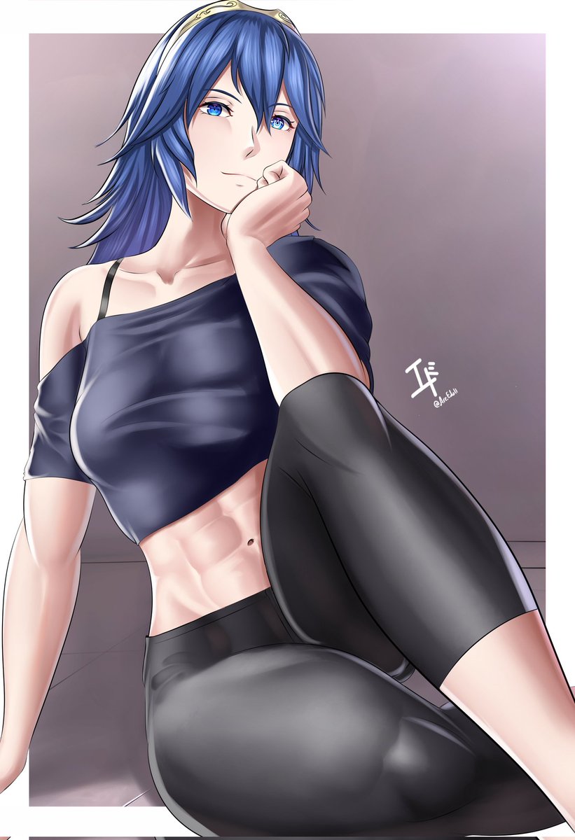 LadyOfTheExalt's tweet photo. With spring just around the corner, Lucina can finally lose the winter layers and dress more casually~.

#SeductiveSunday https://t.co/JtYqmAmPoH
