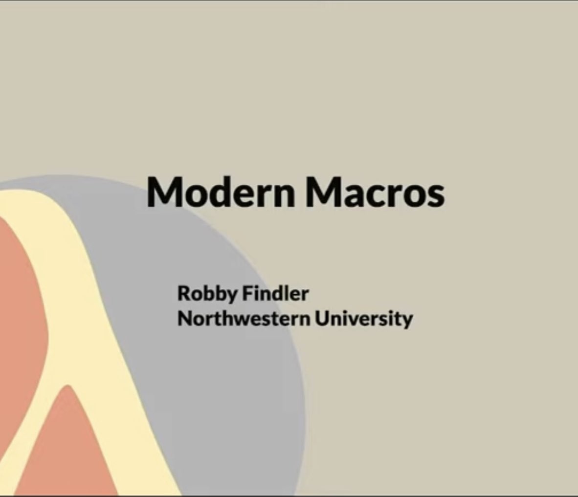 “Robby Findler's excellent PADL keynote on modern macro systems, which explains Racket macros for the uninitiated: youtu.be/YMUCpx6vhZM” - @ShriramKMurthi on mastodon.social/@shriramk/1100…