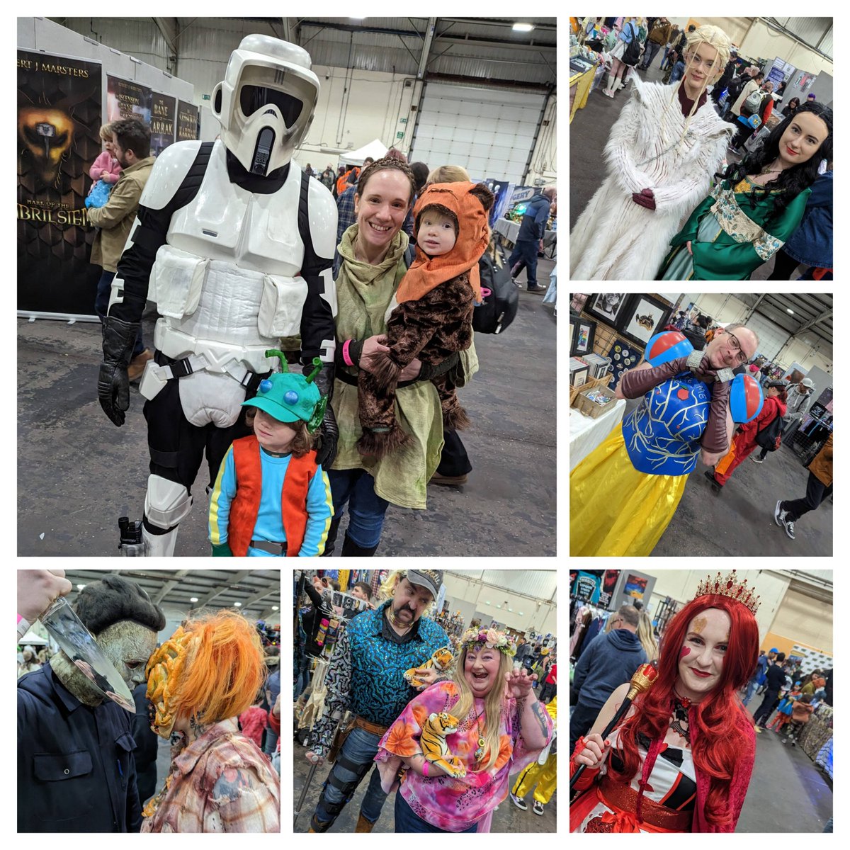 brambledowndes1's tweet photo. Thanks very much #Exeter you were a blast
Look at all these awesome #cosplay folk!
Had a great weekend at #ukcgf #exetercomiccon https://t.co/Lf0nmn0wmI