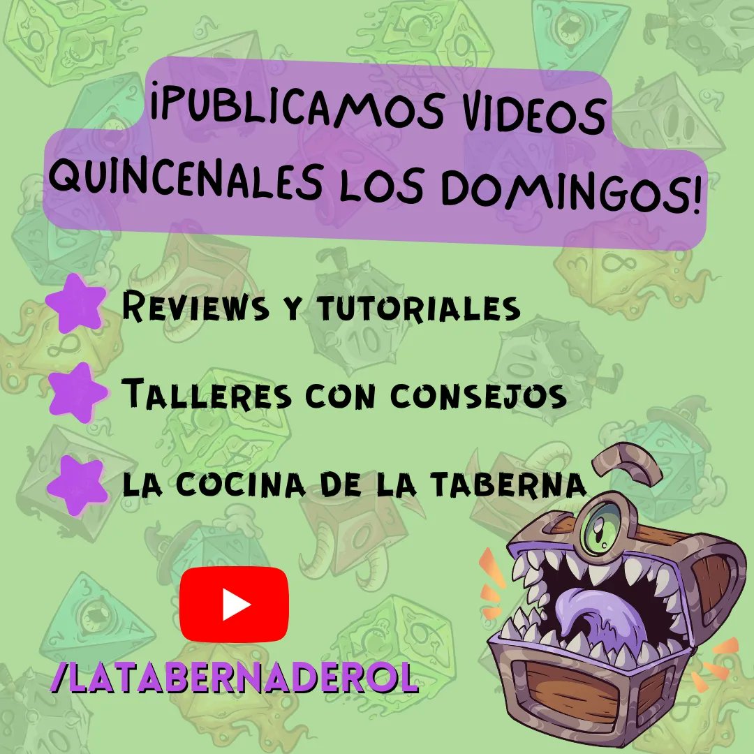 latabernaderol's tweet photo. 🌋 Ha visto usté un Cosmere por ahí? 📀
Bueno acá le dejamos uno, buen Siñor 👀
Sale la primera review del año y la tendrán disponible en nuestro canal HOY para contarnos qué les parece el manual!
⏰ 21 hs.
▶️ https://t.co/n07mdoxg4Q
#RolenEspañol #LaTabernadeRol #MistbornRPG https://t.co/suIUZ8cm6H
