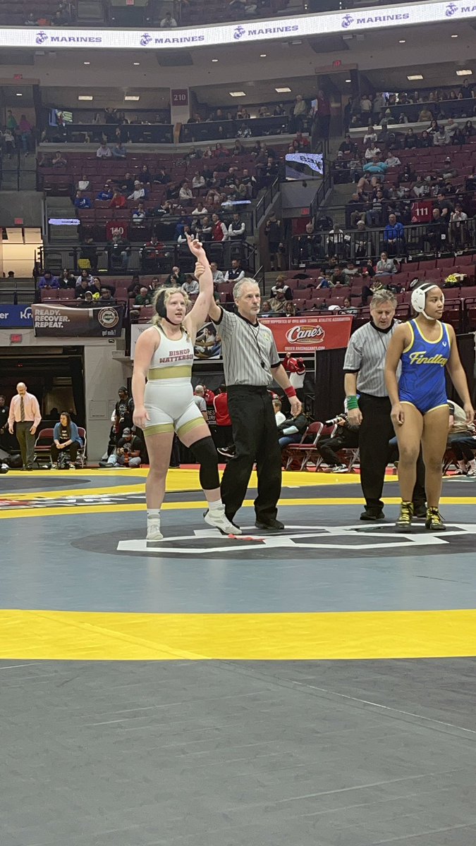 ladyeaglewrest1's tweet photo. Lily Grayem 3rd place match. Way to finish strong. 
Eagles strong

@BWHS_Athletics https://t.co/vZjG9aIKAK