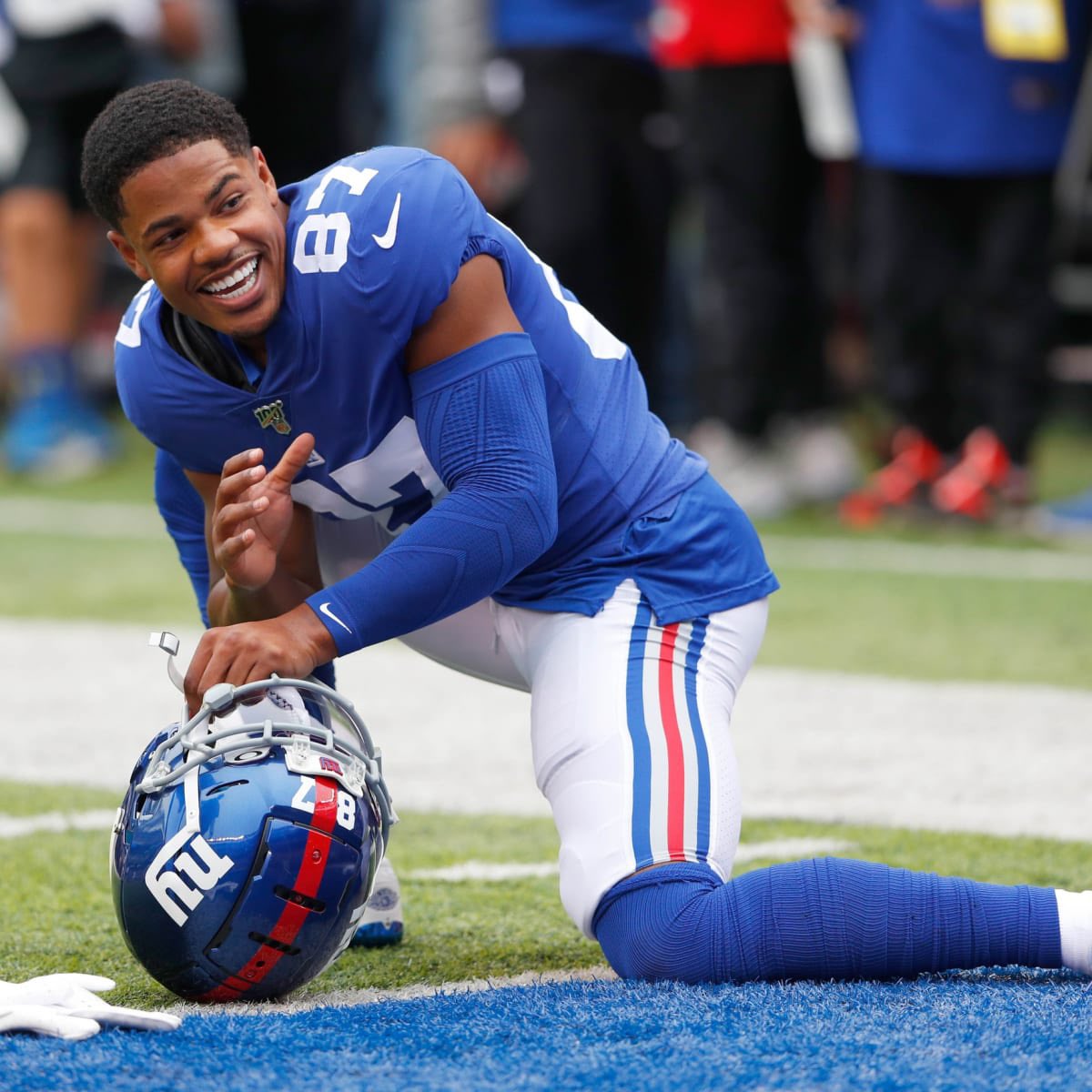 NYG_Nation10's tweet photo. Sterling Shepard appreciation tweet

No player bleeds blue quite like this man 💙 #GiantsNation https://t.co/6bcWCdlZVo