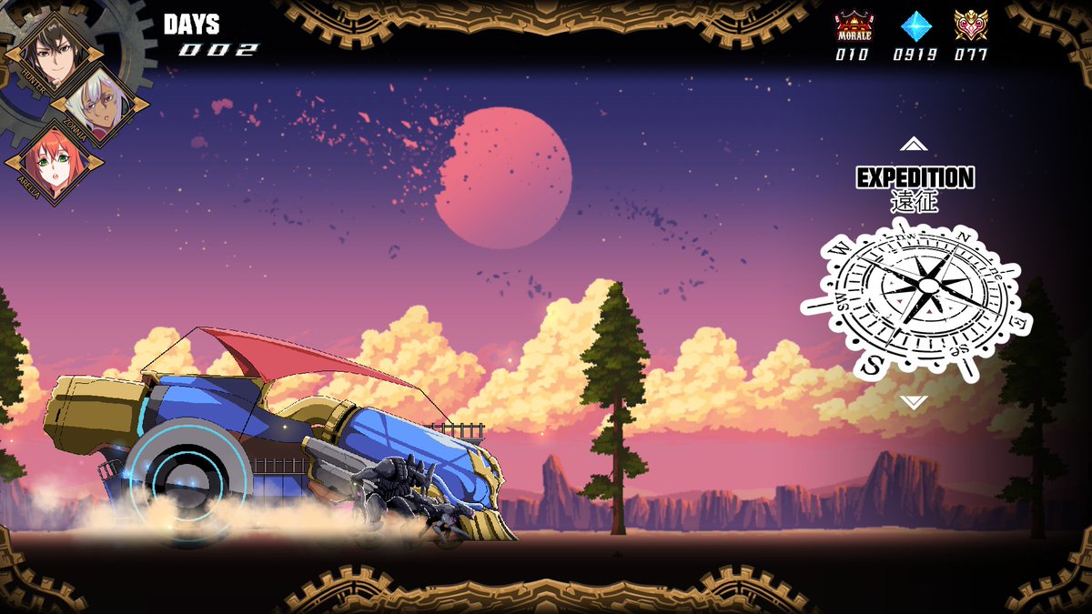 ScarletgameG's tweet photo. Guardan is an action-simulation game where time management is freely decided by the player. Each day will be divided into 4 time periods for players to do different activities during that time.👊
#Guardan #pixelart #indiegame #indiedev #SLGGAME https://t.co/7SWCutyrop