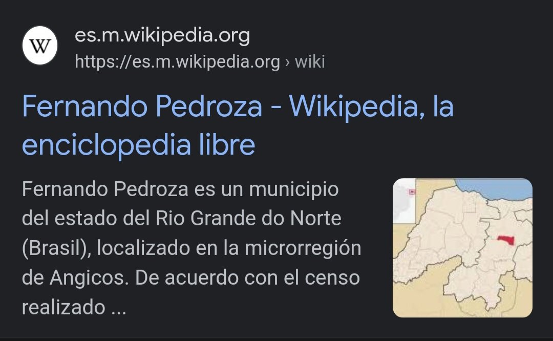 ferantz_'s tweet photo. Cuando me doy cuenta que un municipio brasileño lleva mi nombre. 😳
Ojalá tenga la oportunidad de conocerlo algún día.
#fernandopedroza #Brasil https://t.co/MSSjXYmydb