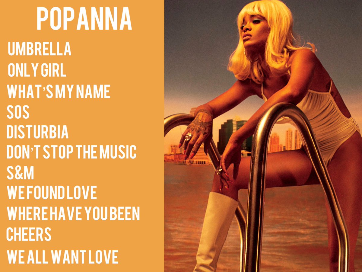 gaIactafentys's tweet photo. Pick a Rihanna genre ⚓️ https://t.co/sn9ZDTkYkx