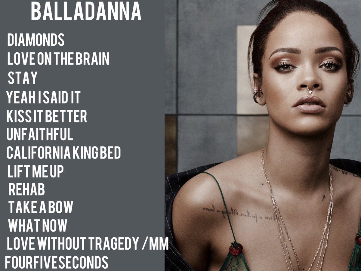 gaIactafentys's tweet photo. Pick a Rihanna genre ⚓️ https://t.co/sn9ZDTkYkx