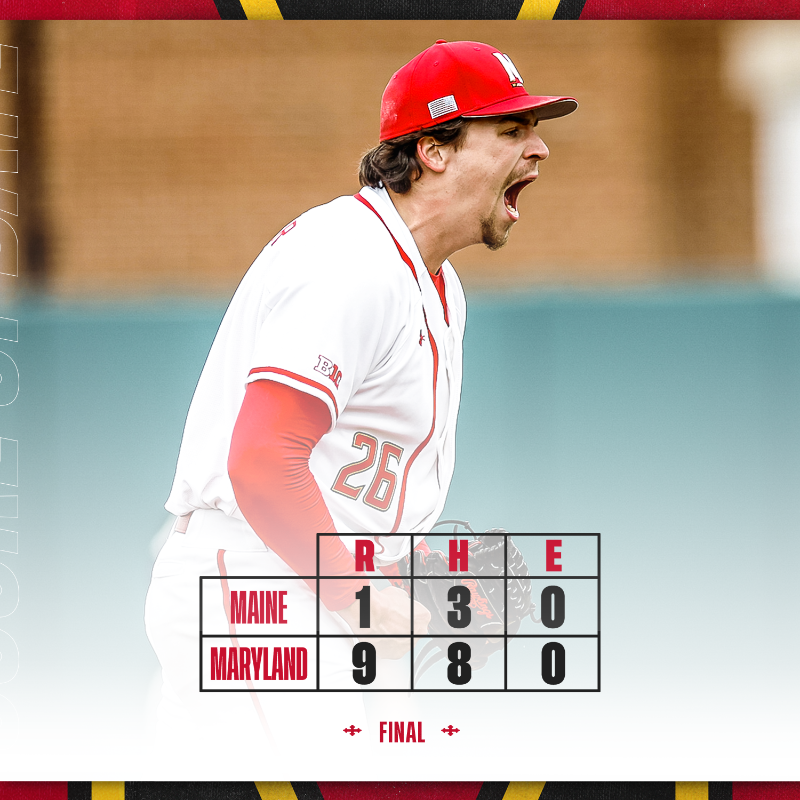 TerpsBaseball's tweet photo. Break out the brooms in CP!

#DirtyTerps