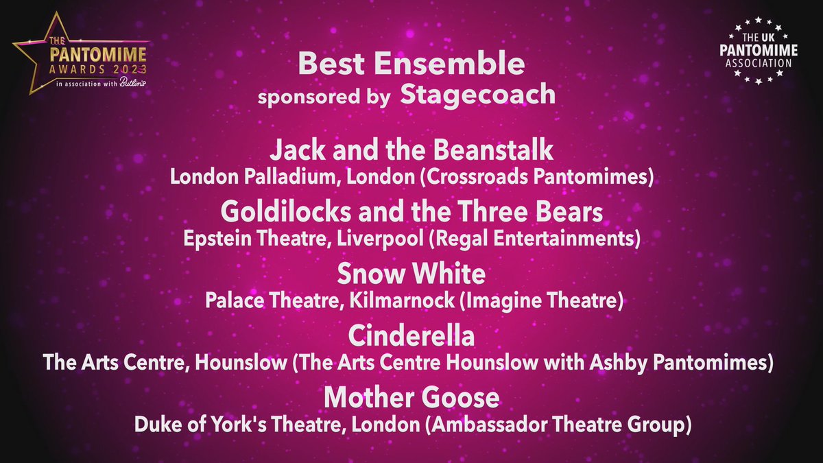 UK Pantomime Association tweet media