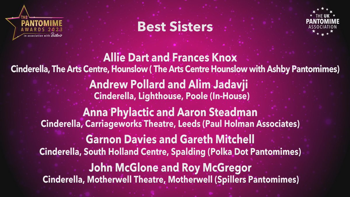 UK Pantomime Association tweet media