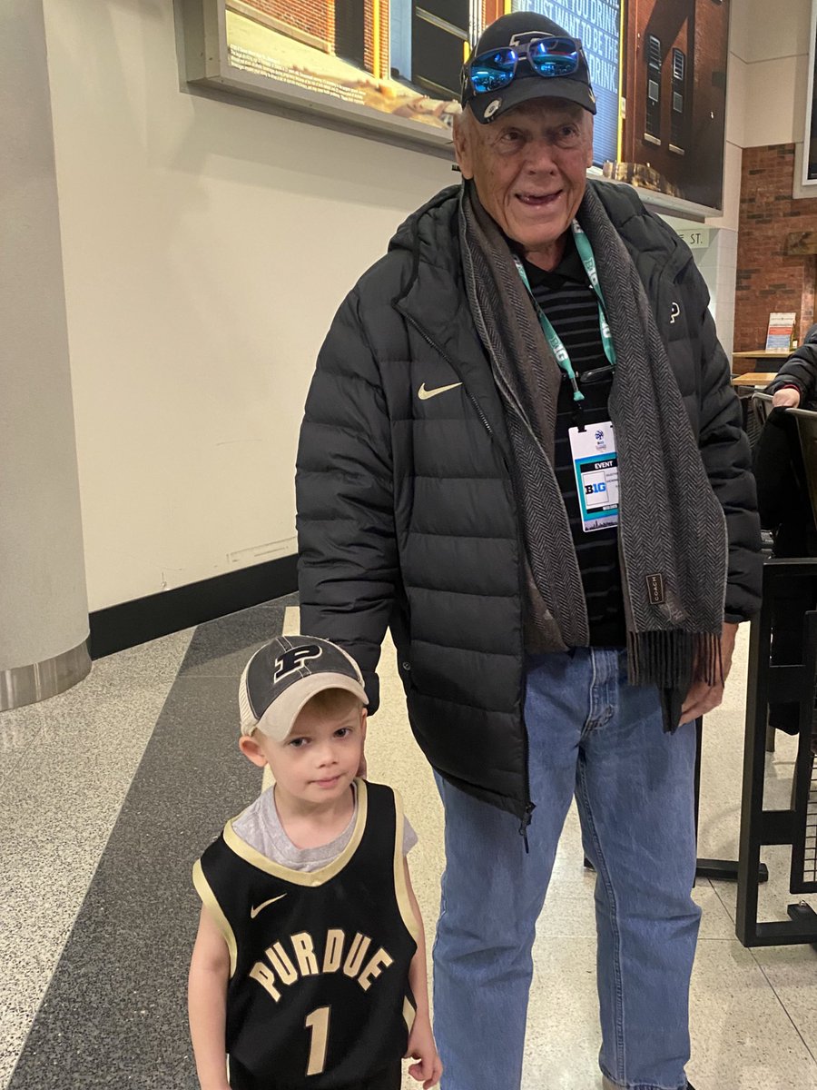 Thanks Coach for making this kids year! Let’s go BOILERS! @BoilerBall @bigten @LifeAtPurdue #b1gmbbt
