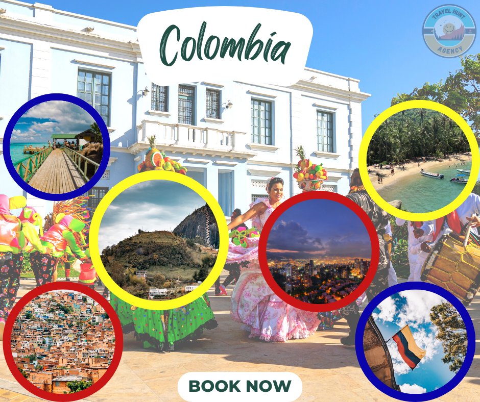 🚨Colombia🚨Discover the wonderful culture, exuberant nature and vibrant energy of Colombia on your next trip! #followus #travelhuntagency #FriendsAdventures #ContactUs #Follow #AdventureAwaits #Family #CoupleTrip #FriendsTrip #Adventures #TravelGoals #Adventure #FamilyAdventures