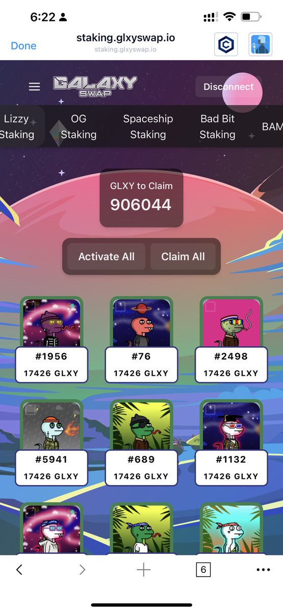 blockchainhus's tweet photo. March Badness- almost 1M galaxy after a week of staking. 
Checkout @BAD__nfts 
@badlizzys mint is live https://t.co/NCM8EtXKLl