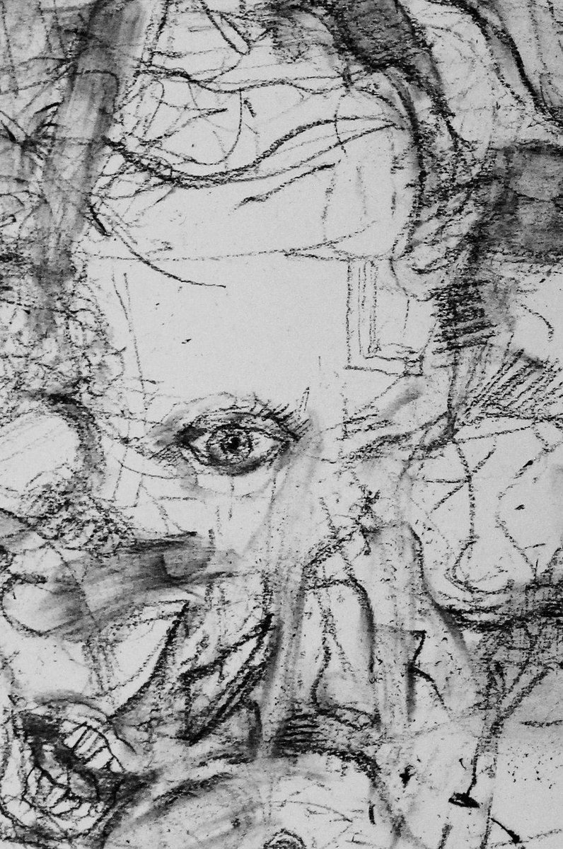 abstract_bob's tweet photo. Here are some older drawings from my Cyborg series. #abstractart https://t.co/I0qdSdEju5