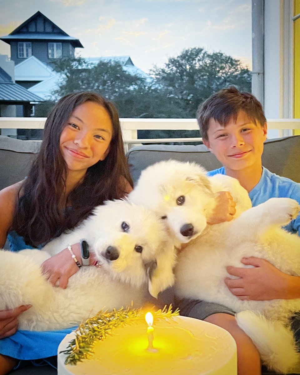 Vern Yip (@vernyipdesigns) on Twitter photo Happy Birthday Vera! Twelve on the 12th! Celebrating with puppies and her favorite cake while savoring spring break at <a href="/RosemaryBeachFL/">Rosemary Beach, FL</a>. Grateful and proud to call this kind, smart, funny, and beautiful girl ours! #LuckyDads #BirthdayGirl #TimeFlies Happy Birthday Vera! Twelve on the 12th! Celebrating with puppies and her favorite cake while savoring spring break at <a href="/RosemaryBeachFL/">Rosemary Beach, FL</a>. Grateful and proud to call this kind, smart, funny, and beautiful girl ours! #LuckyDads #BirthdayGirl #TimeFlies