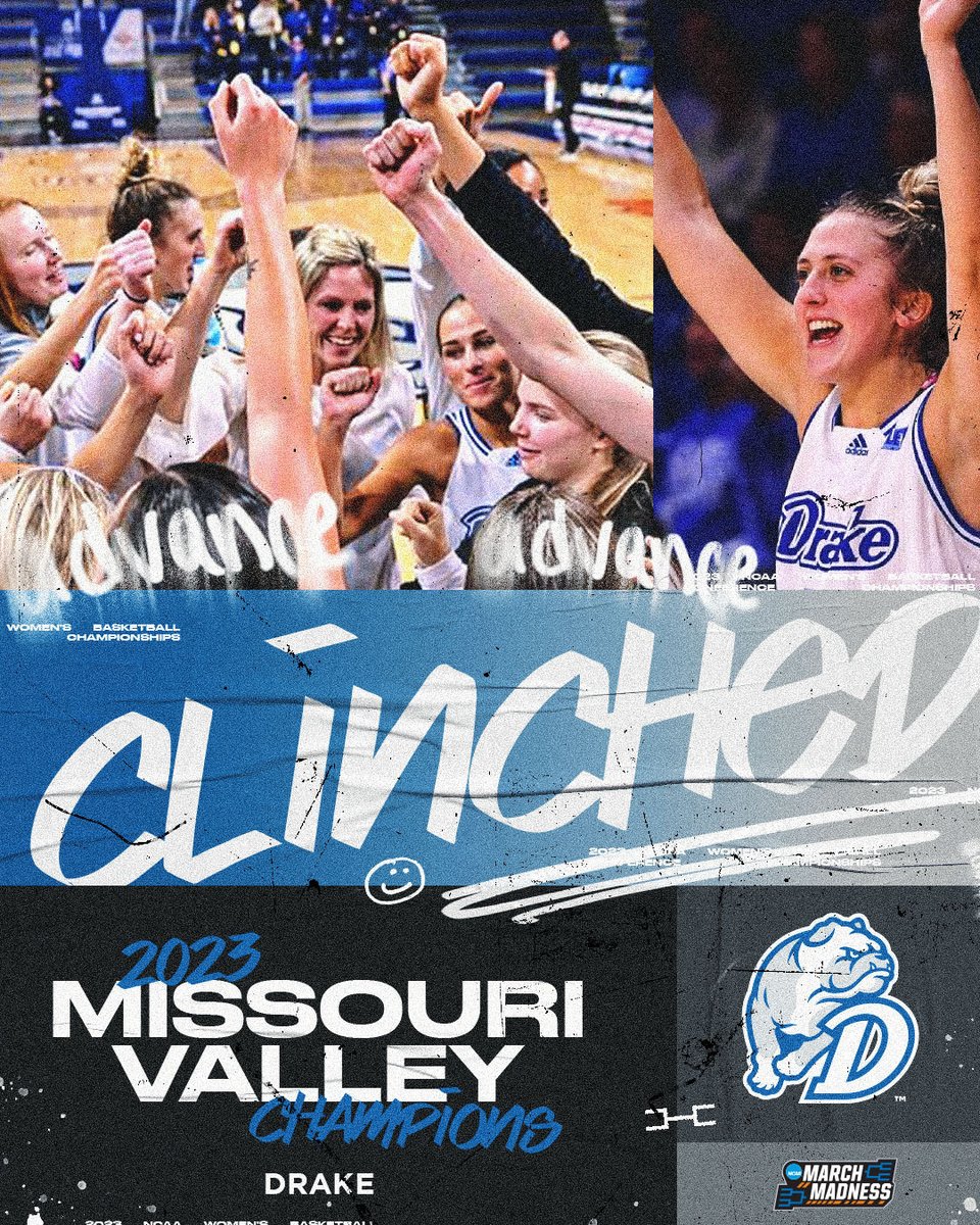 The Bulldogs earn the <a href="/MVCsports/">Missouri Valley Conference</a> title 🎉

<a href="/DrakeWBB/">Drake Women's Hoops</a> are your Missouri Valley Conference champions after defeating the MVC regular-season champs in the largest margin of victory over a No. 1 seed in conference history!

#MarchMadness