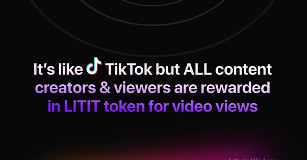 anashuga23's tweet image. I just discovered this new app like TikTok with crypto rewards that went viral. 🔥

I’m earning crypto tokens for watching, sharing videos and inviting friends. 

Google lit.it to find the app for iOS or Android. #LITIT #NFT #Crypto #Web3 #video #music