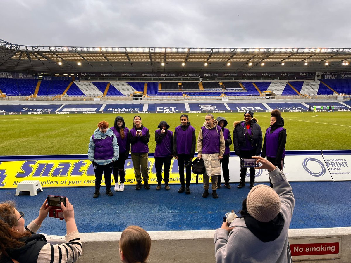 HGTXBCFC's tweet photo. Some of the U15’s from our partnered club @CrusadersLFC were ball girls for todays fixture agains Charlton.

Thank you to @BCFCWomen and @craig_gill for providing these opportunities to our grassroots clubs.

Always great to see the girls and parents enjoying football❤️👏🏼 https://t.co/iTTMZS2shD