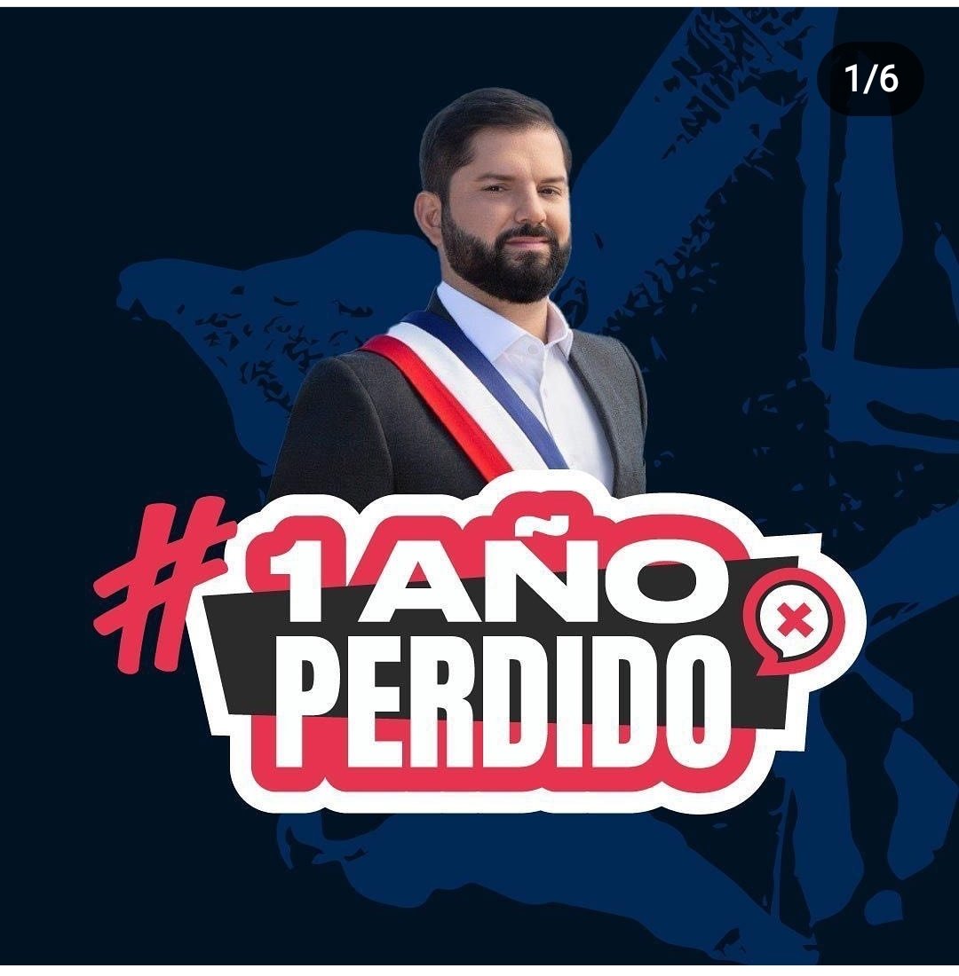 Si crees que llevamos 1 año perdido
Responde Fuera