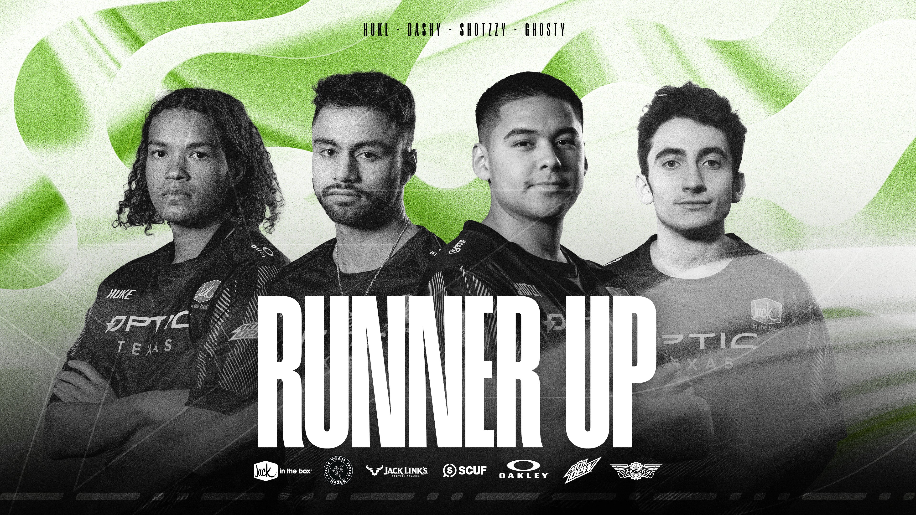 OpTic Texas on X: Our run ends here at Major III in 2nd place. Heads up  @DashySZN @Shotzzy @Huke @oDanGhosty, onto the next. #BrickByBrick Thank  you to the #GreenWall for all your