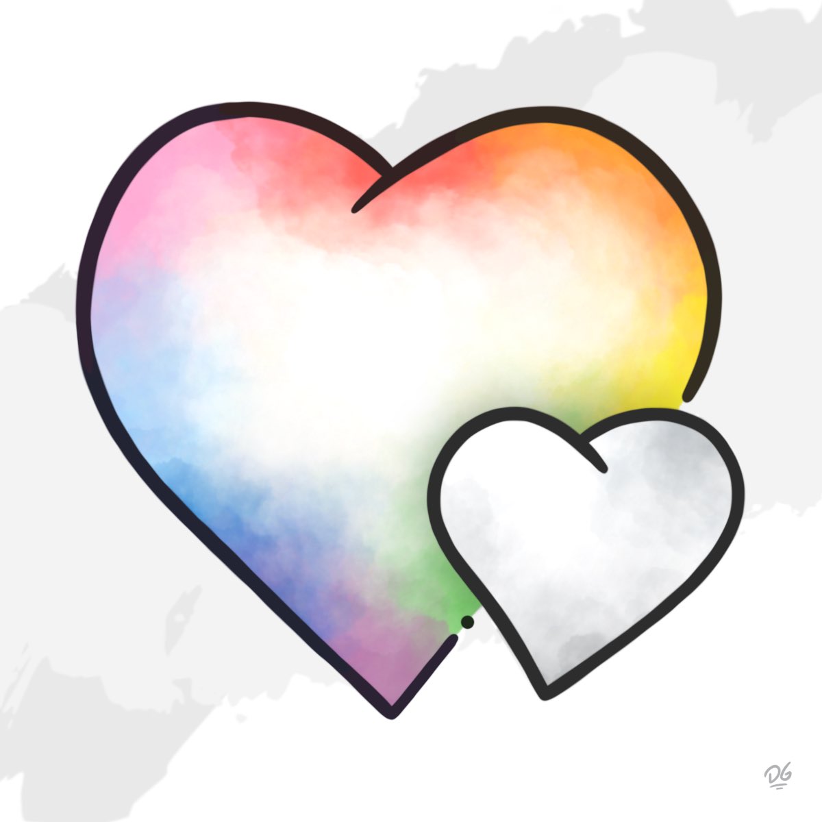 DoodlesByDevin's tweet photo. The LGBTQ+ community has had a lot of hurtful news and comments thrown there way recently (especially the trans community). This post might not spread far but to anyone who needs to hear it:

You are loved, you are valid, and you have my respect for all the battles you fight! https://t.co/2JfXgxh5TR