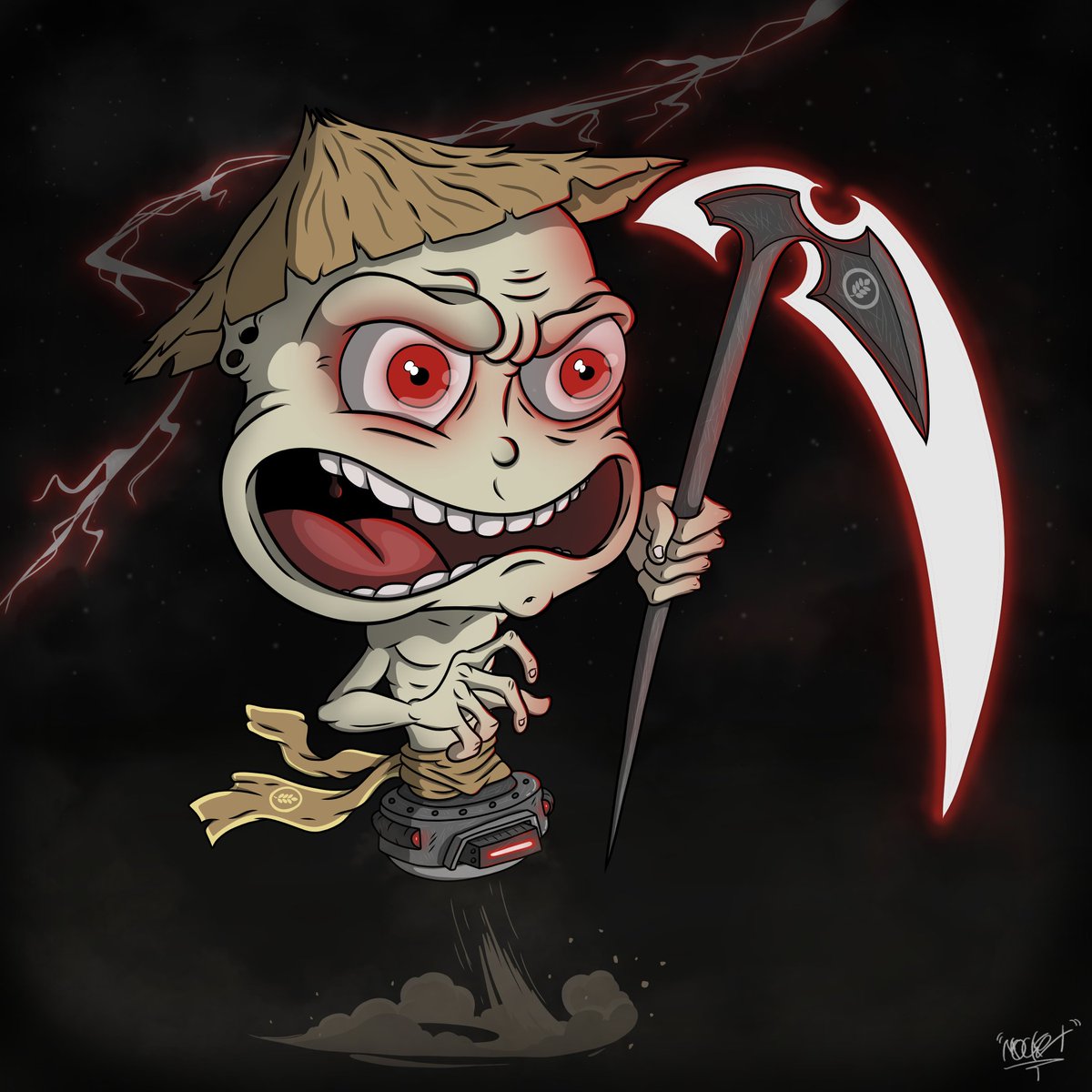 Thank you so much <a href="/Eidolon0x/">Eidolon</a> for grabbing "Night shift" today! 
It was such a awesome auction, thank <a href="/tombheads/">Zorro 🏴‍☠️</a> &amp; <a href="/GranaryFinance/">Granary Finance</a> for all the awesome work! 🖤🔥