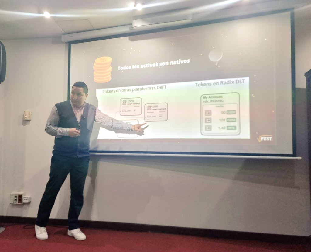 NacMitty's tweet photo. @andresleon79 profundizó en las tripas de #Radix; #RadixEngine y #Scrypto https://t.co/4hGpPyXcS7