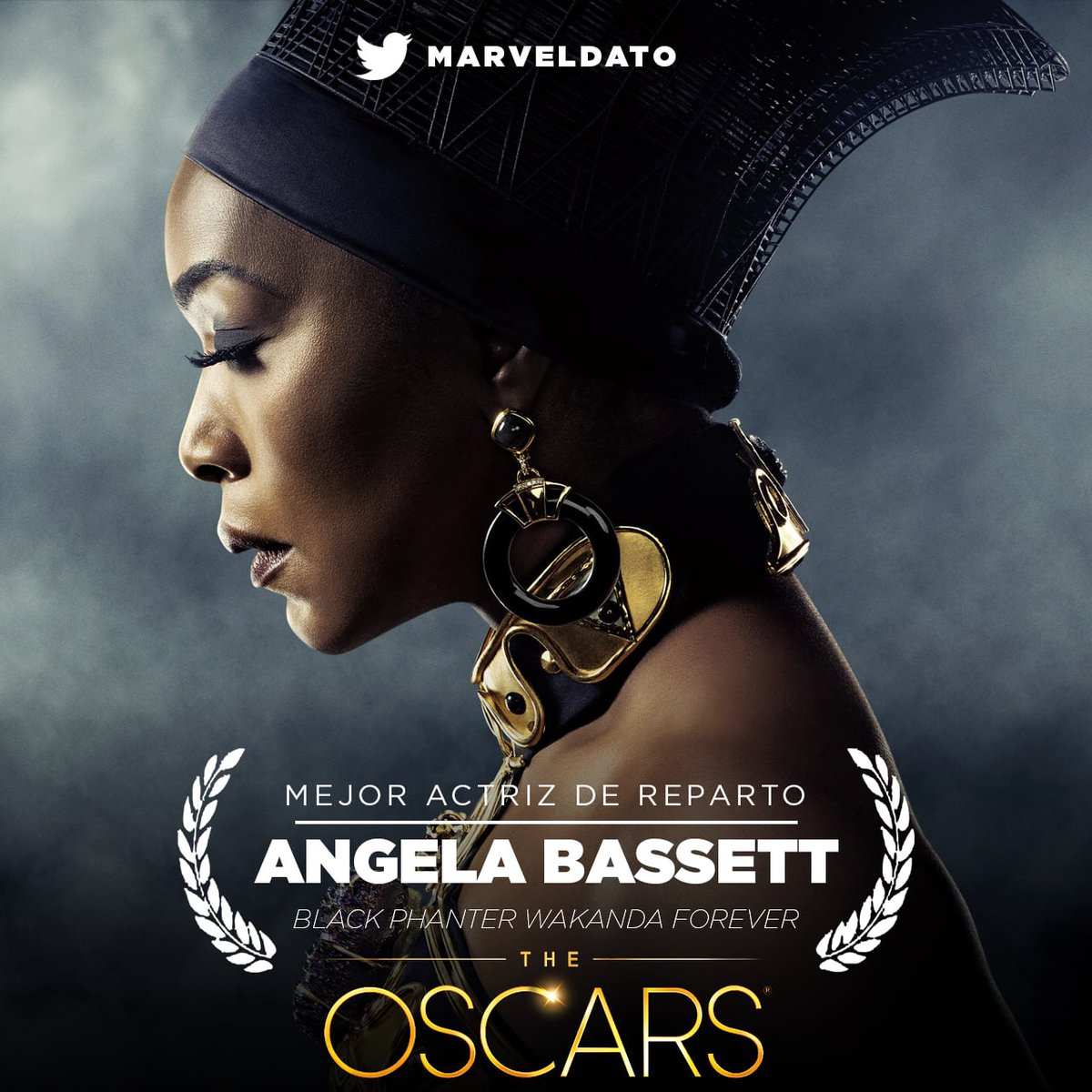 MarvelDato's tweet photo. Lamentable Angela Bassett no gana el #Oscar a Mejor actriz de reparto por Black Panther Wakanda Forever.

#Oscars #Oscar2023 https://t.co/phK8998Otk