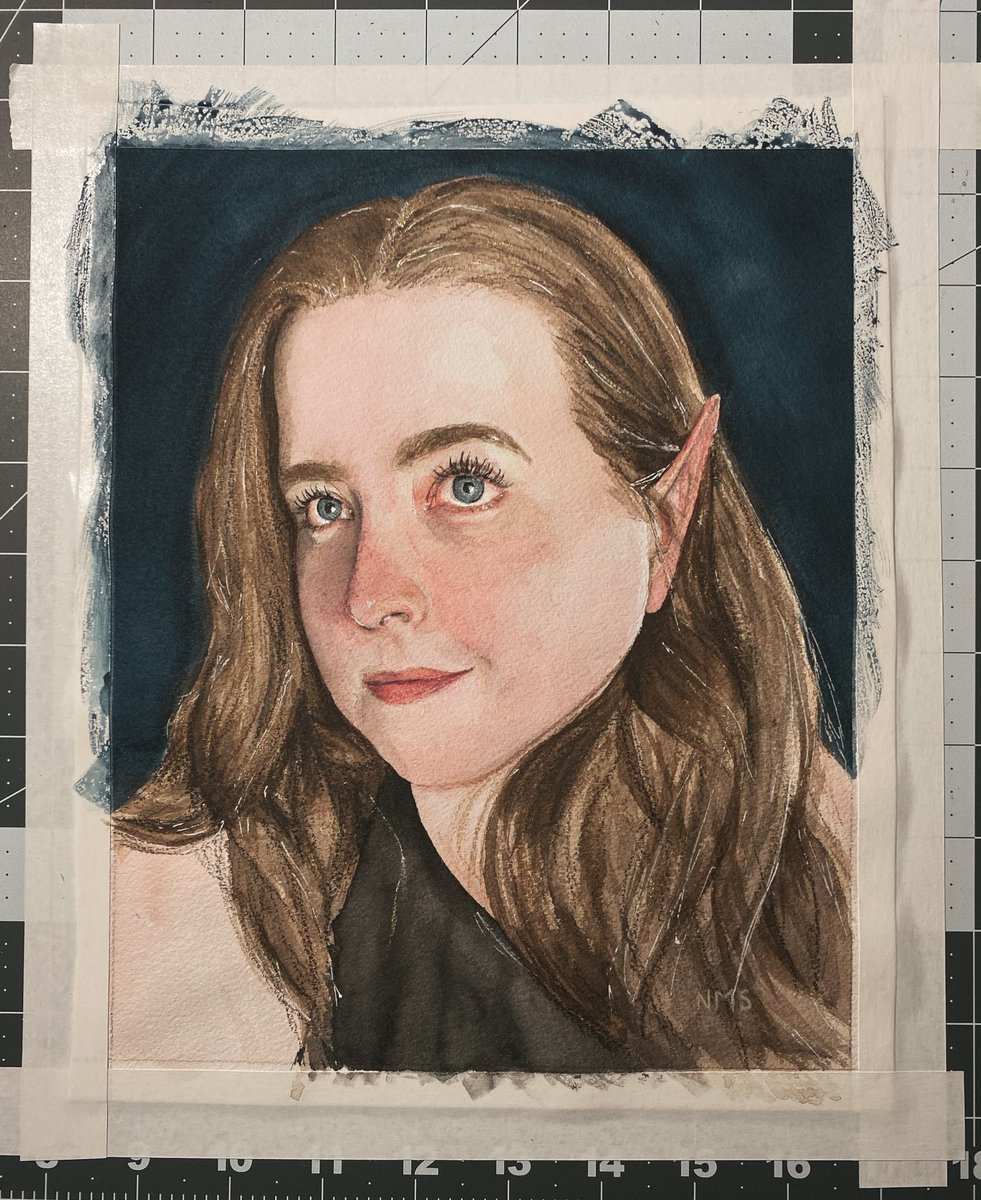 Another year, another self portrait 🧡🧝🏻‍♀️